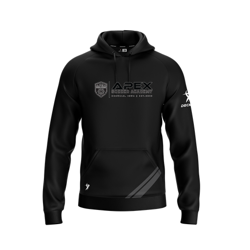 [CUS-DFW-SUHOOD-FLC-LSL-BLK-YXS-LOGO3] Summit Hoodie (Youth XS, Black, Logo 3)