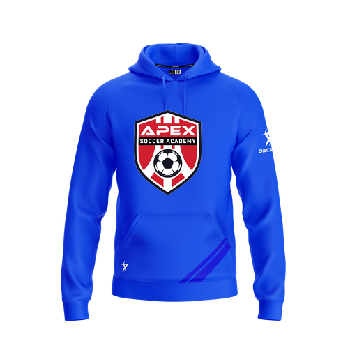 [CUS-DFW-SUHOOD-FLC-LSL-RYL-YXS-LOGO1] Summit Hoodie (Youth XS, Royal, Logo 1)