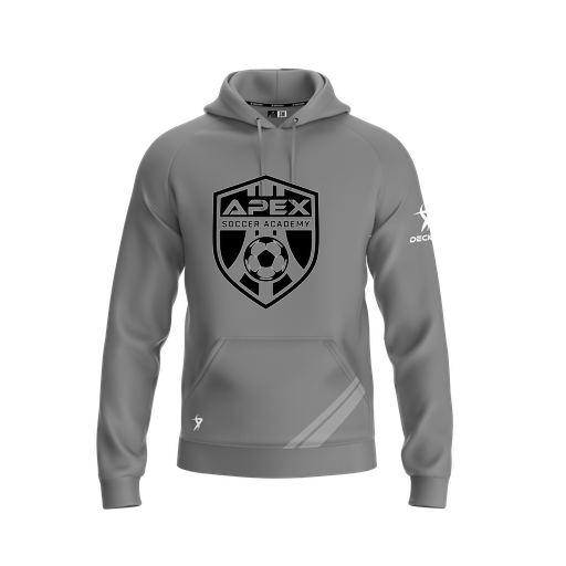[CUS-DFW-SUHOOD-FLC-LSL-GRY-YXS-LOGO2] Summit Hoodie (Youth XS, Gray, Logo 2)