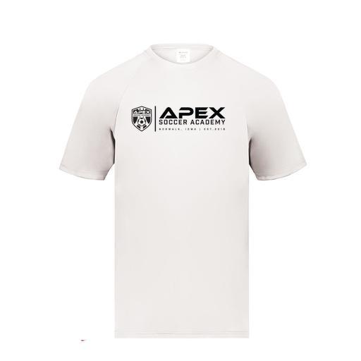 [2790.005.S-LOGO3] Men's Smooth Sport T-Shirt (Adult S, White, Logo 3)