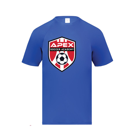 [2790.060.S-LOGO1] Men's Smooth Sport T-Shirt (Adult S, Royal, Logo 1)