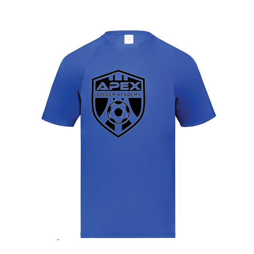 [2790.060.S-LOGO2] Men's Smooth Sport T-Shirt (Adult S, Royal, Logo 2)