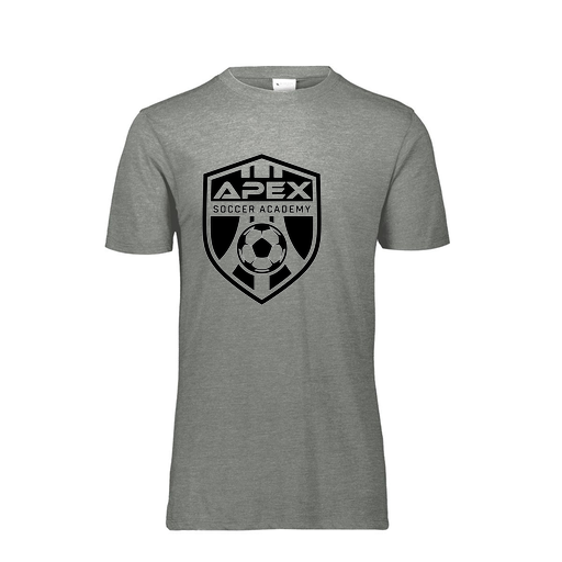 [FTSCUBGY-AS-LOGO2] Decker Men's Tri-Blend T-Shirt - Short Sleeve (Adult S, Gray, Logo 2)
