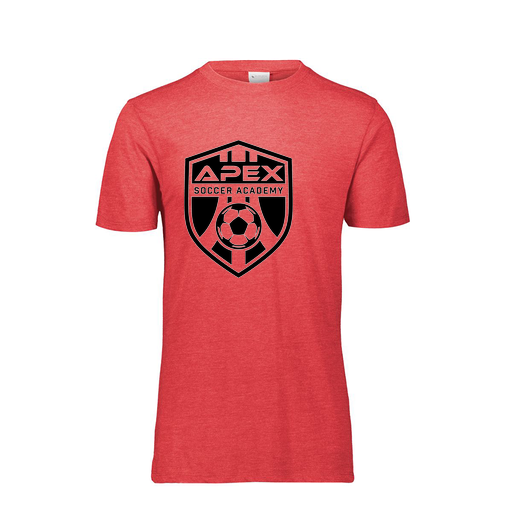 [FTSCUBRD-AS-LOGO2] Decker Men's Tri-Blend T-Shirt - Short Sleeve (Adult S, Red, Logo 2)