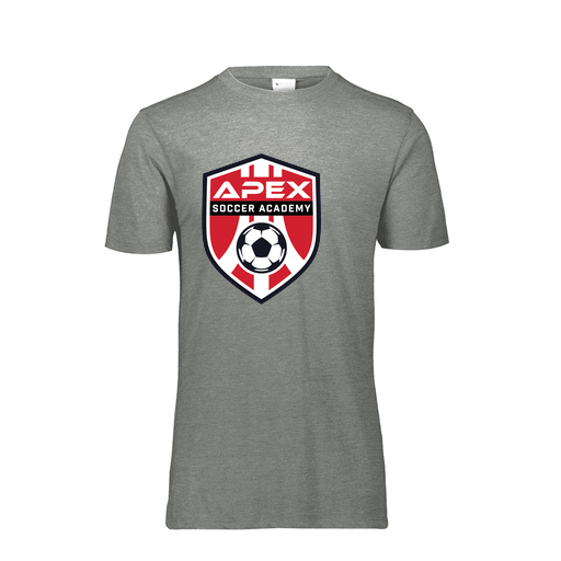 [FTSCUBGY-YS-LOGO1] Decker Youth Tri-Blend T-Shirt - Short Sleeve (Youth S, Gray, Logo 1)