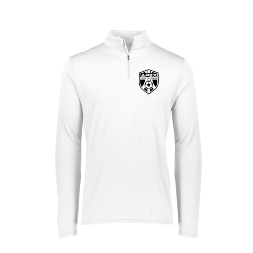 [FTLQFLWH-FAXS-LOGO2] Decker Women's Flex-Lite 1/4 Zip Shirt (Female Adult XS, White, Logo 2)