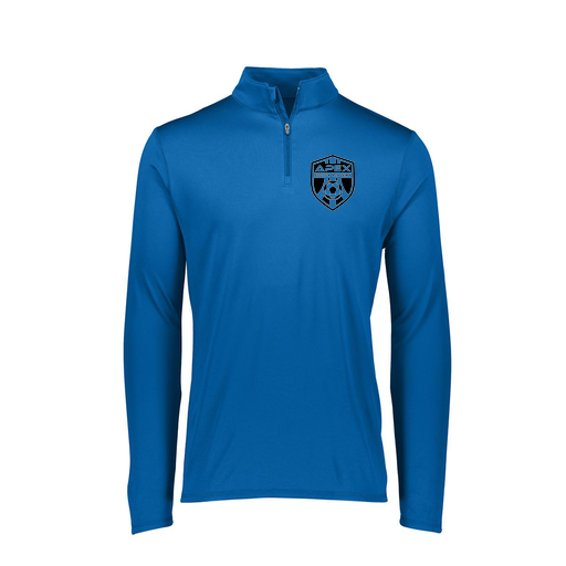 [2787.060.XS-LOGO2] Ladies Dri Fit 1/4 Zip Shirt (Female Adult XS, Royal, Logo 2)