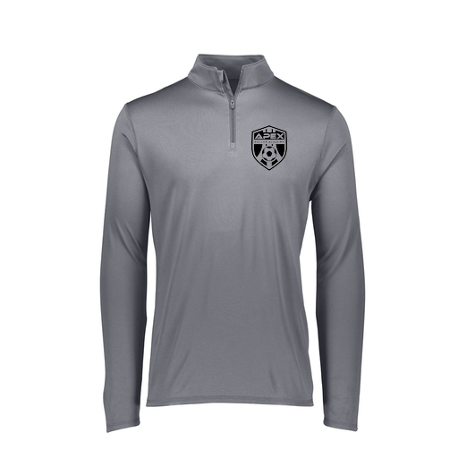 [FTLQFLGY-FAXS-LOGO2] Decker Women's Flex-Lite 1/4 Zip Shirt (Female Adult XS, Gray, Logo 2)