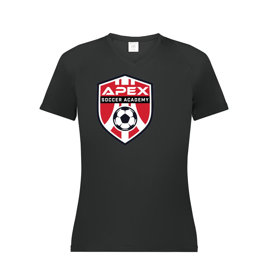 Ladies Smooth Sport V-Neck T-Shirt