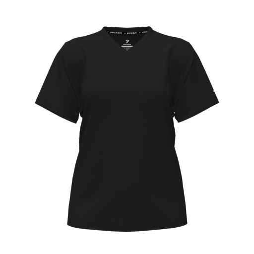 [FTSCUBWH-FAXS-LOGO1] Decker Women's Tri-Blend T-Shirt - Short Sleeve (Female Adult XS, White, Logo 1)