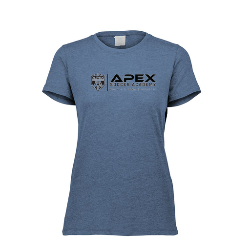 [FTSCUBNV-FAXS-LOGO3] Decker Women's Tri-Blend T-Shirt - Short Sleeve (Female Adult XS, Navy, Logo 3)
