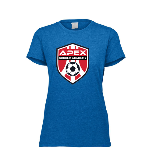 [FTSCUBRY-FAXS-LOGO1] Decker Women's Tri-Blend T-Shirt - Short Sleeve (Female Adult XS, Royal, Logo 1)