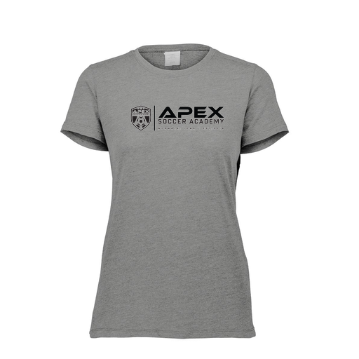 [FTSCUBGY-FAXS-LOGO3] Decker Women's Tri-Blend T-Shirt - Short Sleeve (Female Adult XS, Gray, Logo 3)