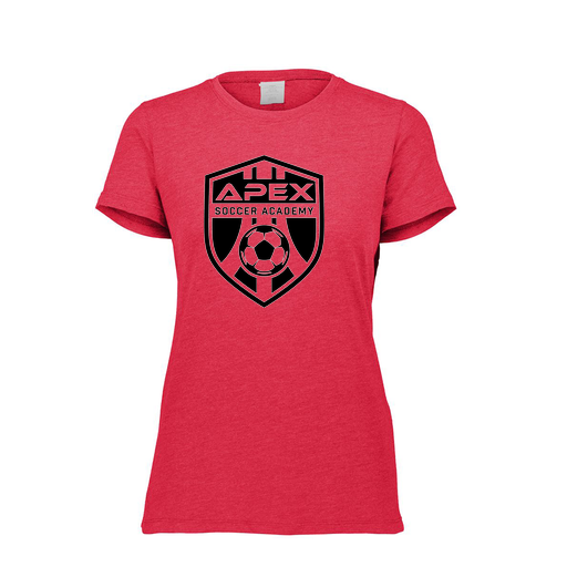 [3067.V96.XS-LOGO2] Ladies Ultra-blend T-Shirt (Female Adult XS, Red, Logo 2)