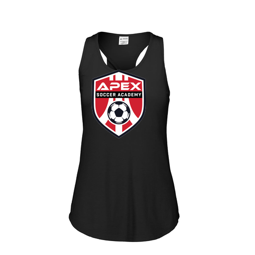 [3078.K94.S-LOGO1] Ladies Tri Blend Tank Top (Female Adult S, Black, Logo 1)