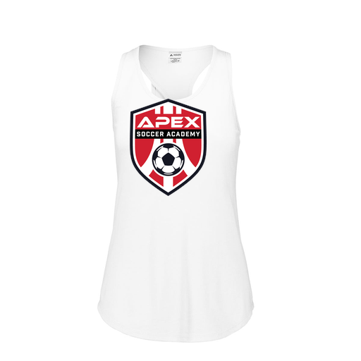 [3078.005.S-LOGO1] Ladies Tri Blend Tank Top (Female Adult S, White, Logo 1)