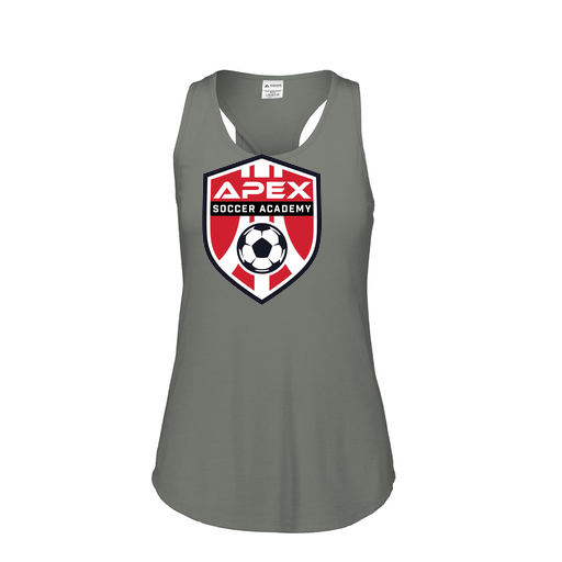 [3078.013.S-LOGO1] Ladies Tri Blend Tank Top (Female Adult S, Gray, Logo 1)