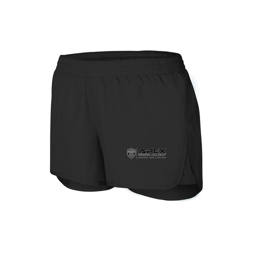 [2430.080.XS-LOGO3] Women's Performance Shorts (Female Adult XS, Black, Logo 3)