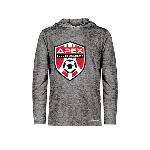 [FOLHCGBK-AS-LOGO1] Decker Men's Charge Hoodie (Adult S, Black, Logo 1)