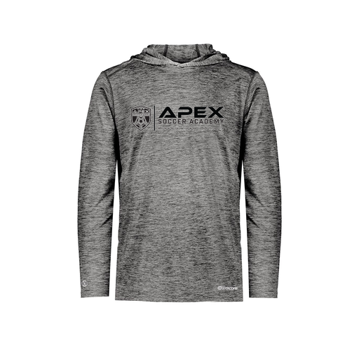 [FOLHCGBK-AS-LOGO3] Decker Men's Charge Hoodie (Adult S, Black, Logo 3)