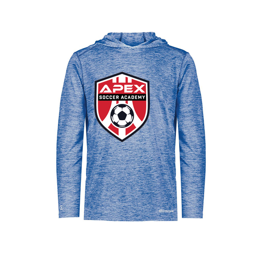 [FOLHCGRY-YS-LOGO1] Decker Youth Charge Hoodie (Youth S, Royal, Logo 1)