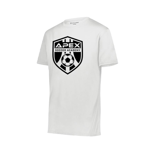 [222818.005.S-LOGO2] Men's Movement Dri Fit Shirt (Adult S, White, Logo 2)