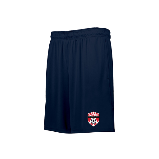 [229511.065.XS-LOGO1] Men's Swift Short (Adult XS, Navy, Logo 1)