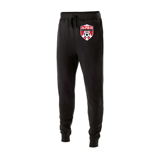 [229548.080.XS-LOGO1] Men's 60/40 Fleece Jogger (Adult XS, Black, Logo 1)