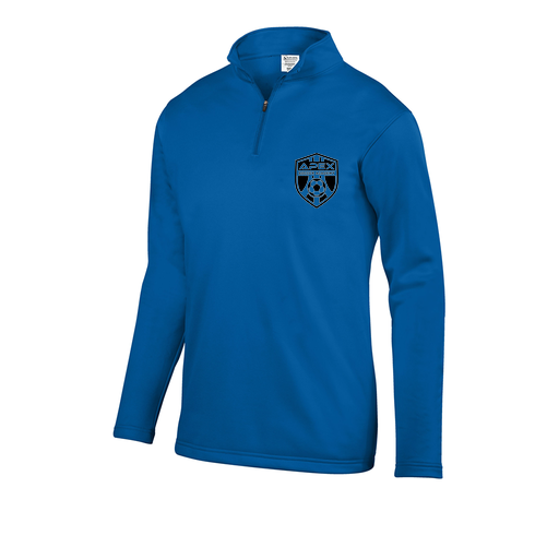 [5508.060.S-LOGO2] Youth FlexFleece 1/4 Zip (Youth S, Royal, Logo 2)