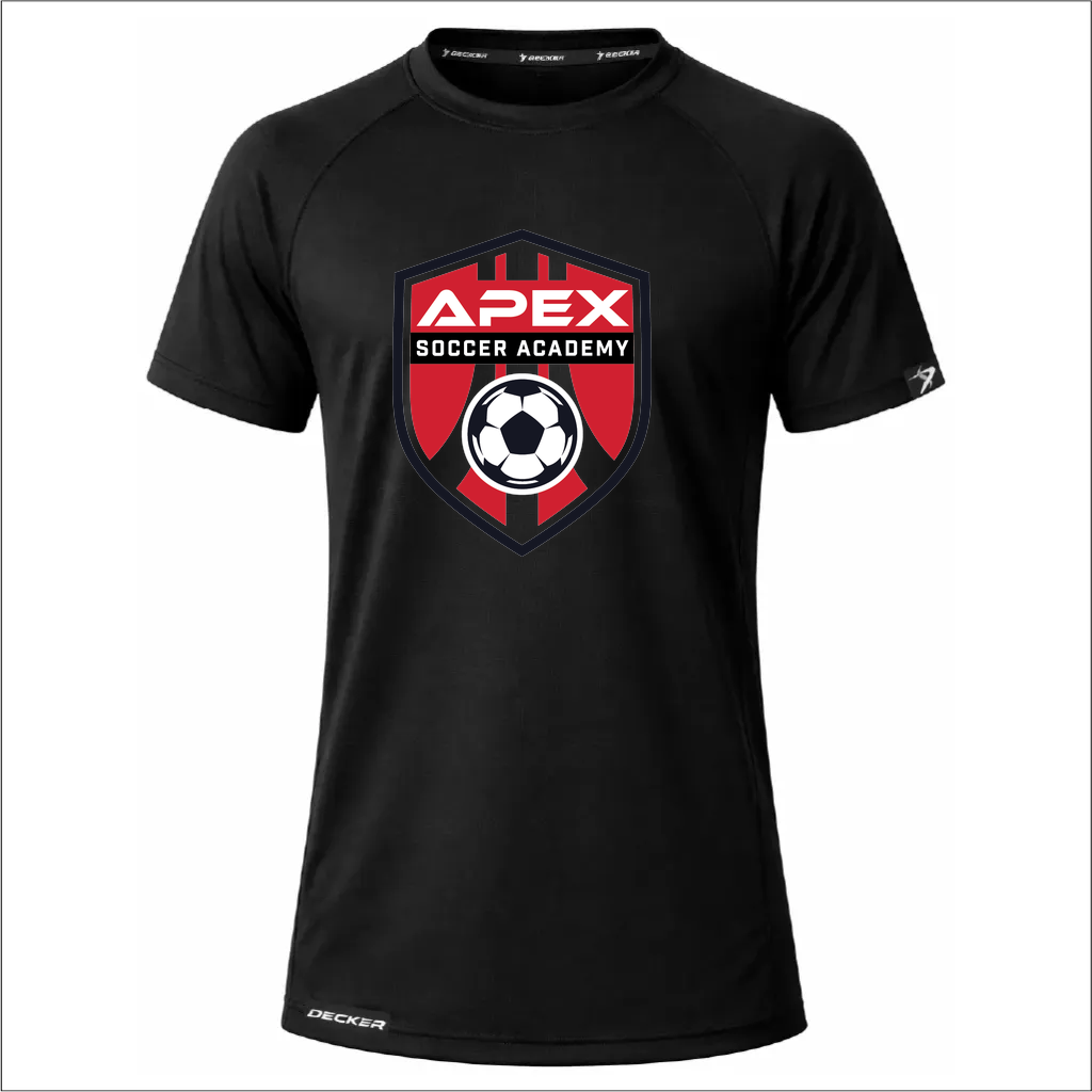 [FTSCPTBK-YXS-LOGO1] NEW Decker Performance T-Shirt (Black, Youth XS, Logo 1)