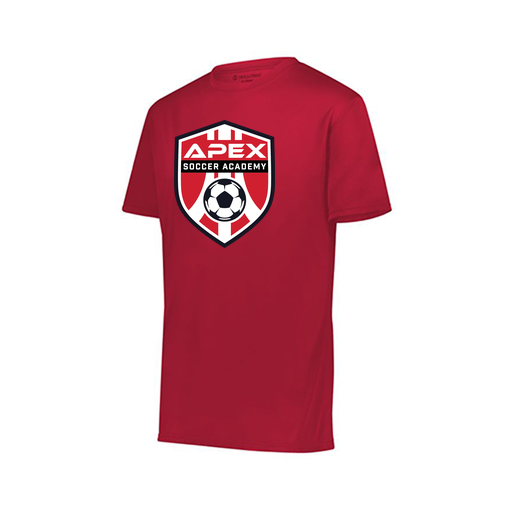 [222819.083.XXS-LOGO1] Youth Movement Dri Fit Shirt (Youth XXS, Red, Logo 1)